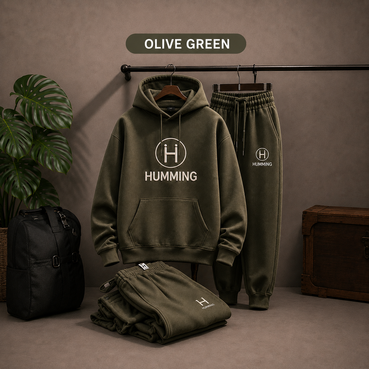 Humming Unisex Premium Hoodie Set - Image 11