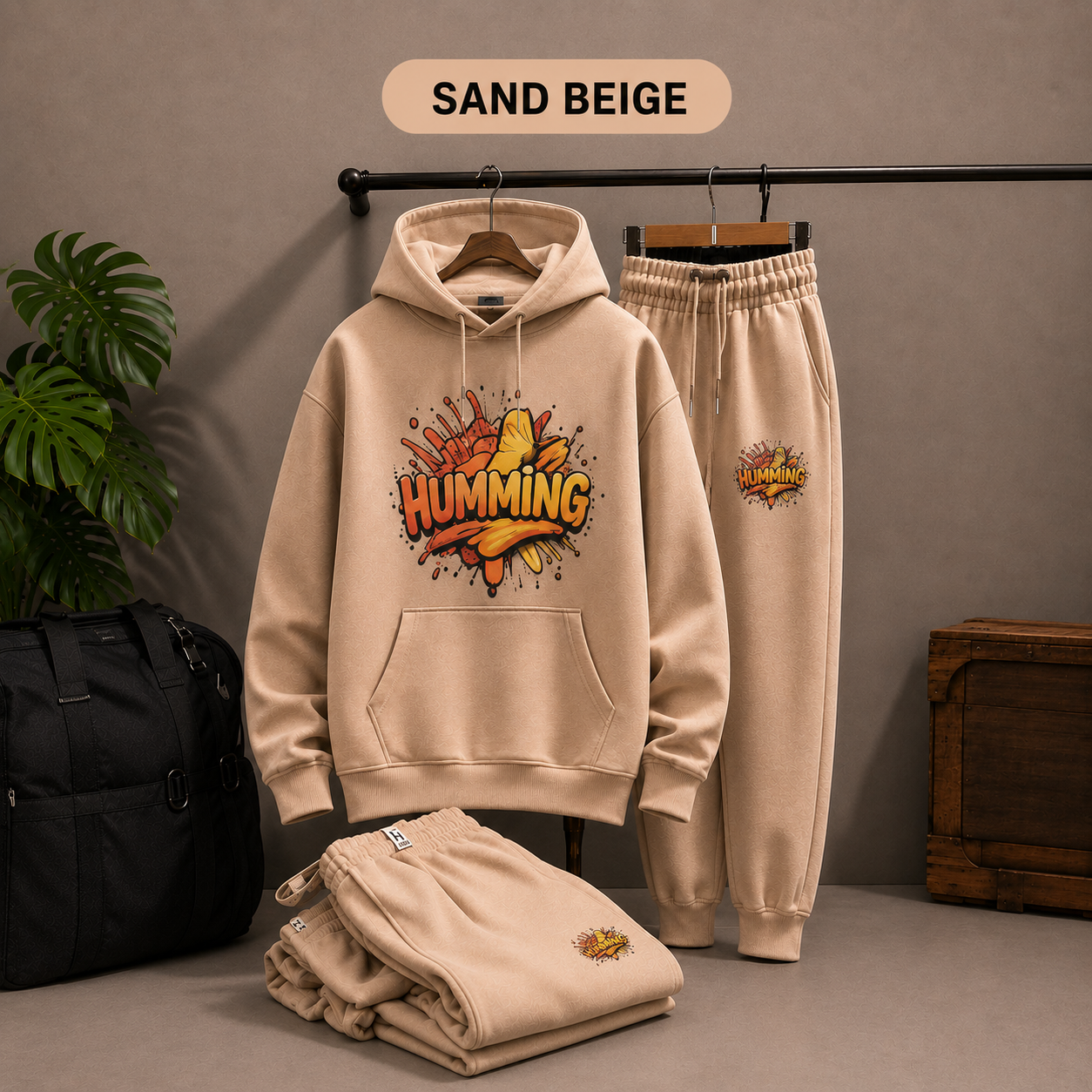 Humming Unisex Premium Hoodie Set - Image 2