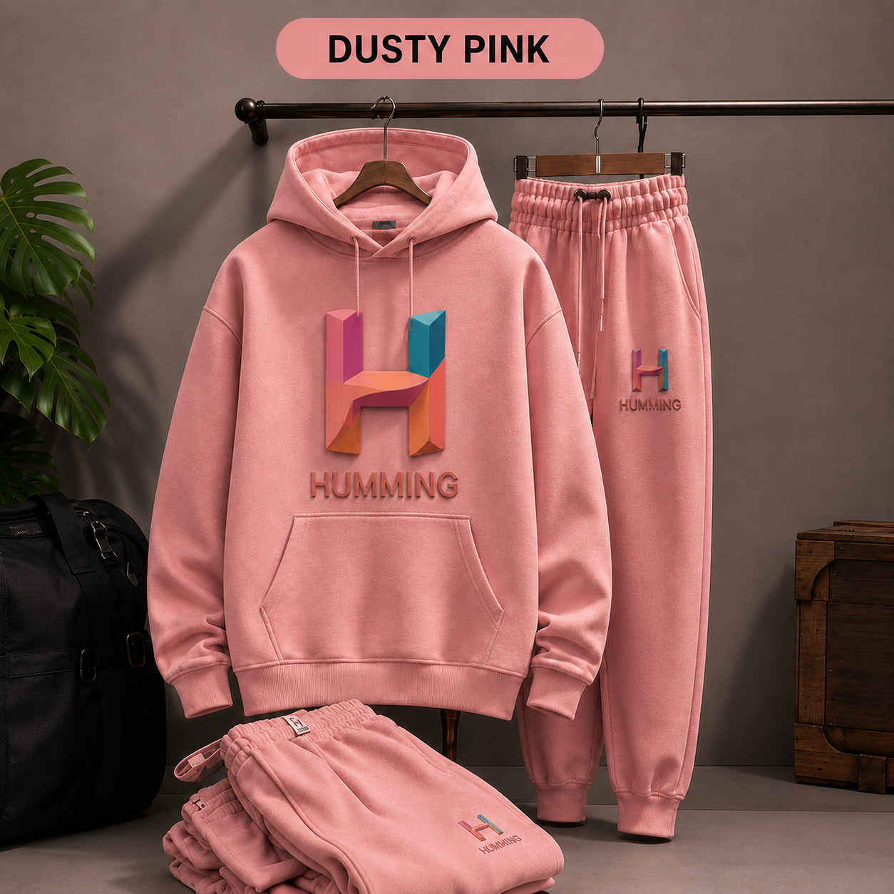 Humming Unisex Premium Hoodie Set - Image 4