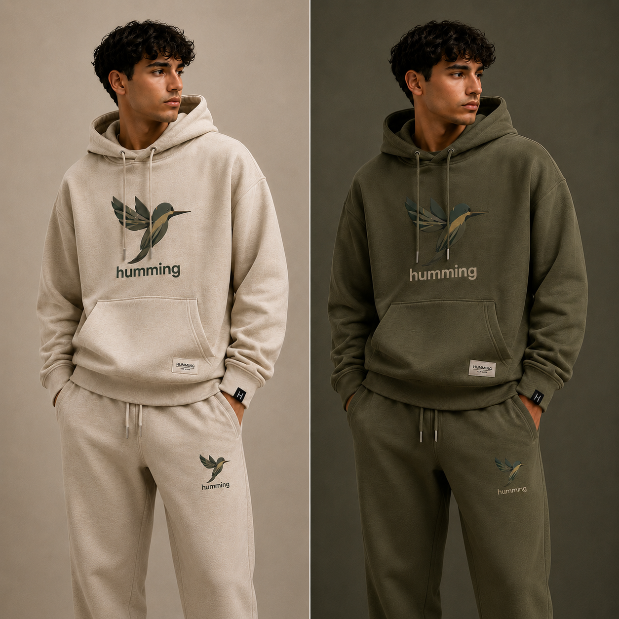Humming Unisex Premium Hoodie Set - Image 12