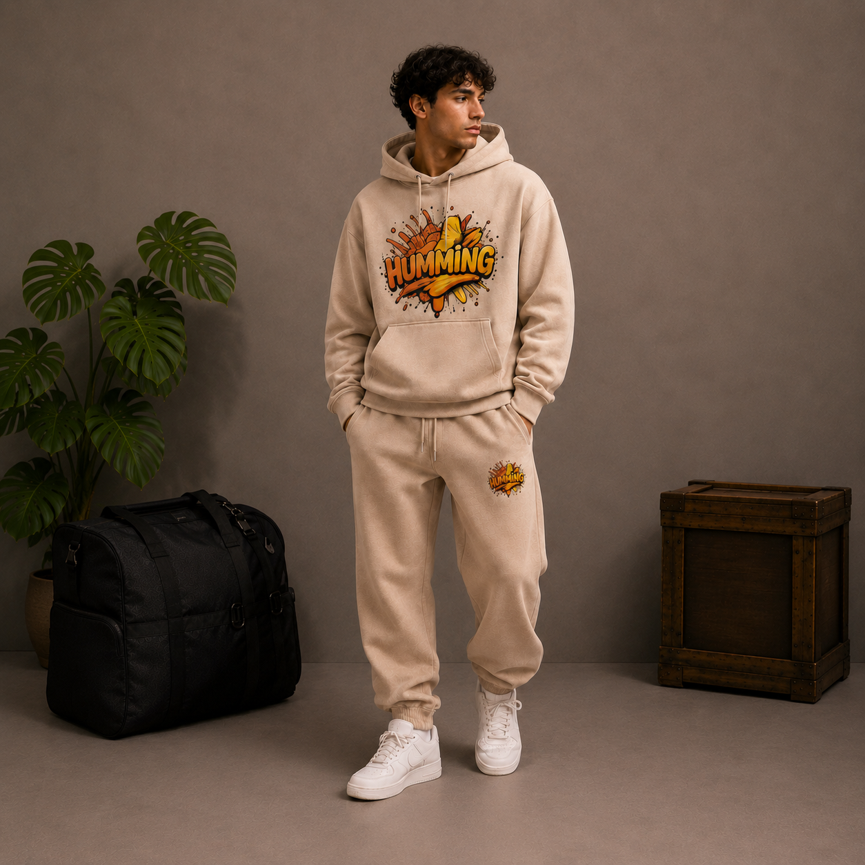 Humming Unisex Premium Hoodie Set - Image 10